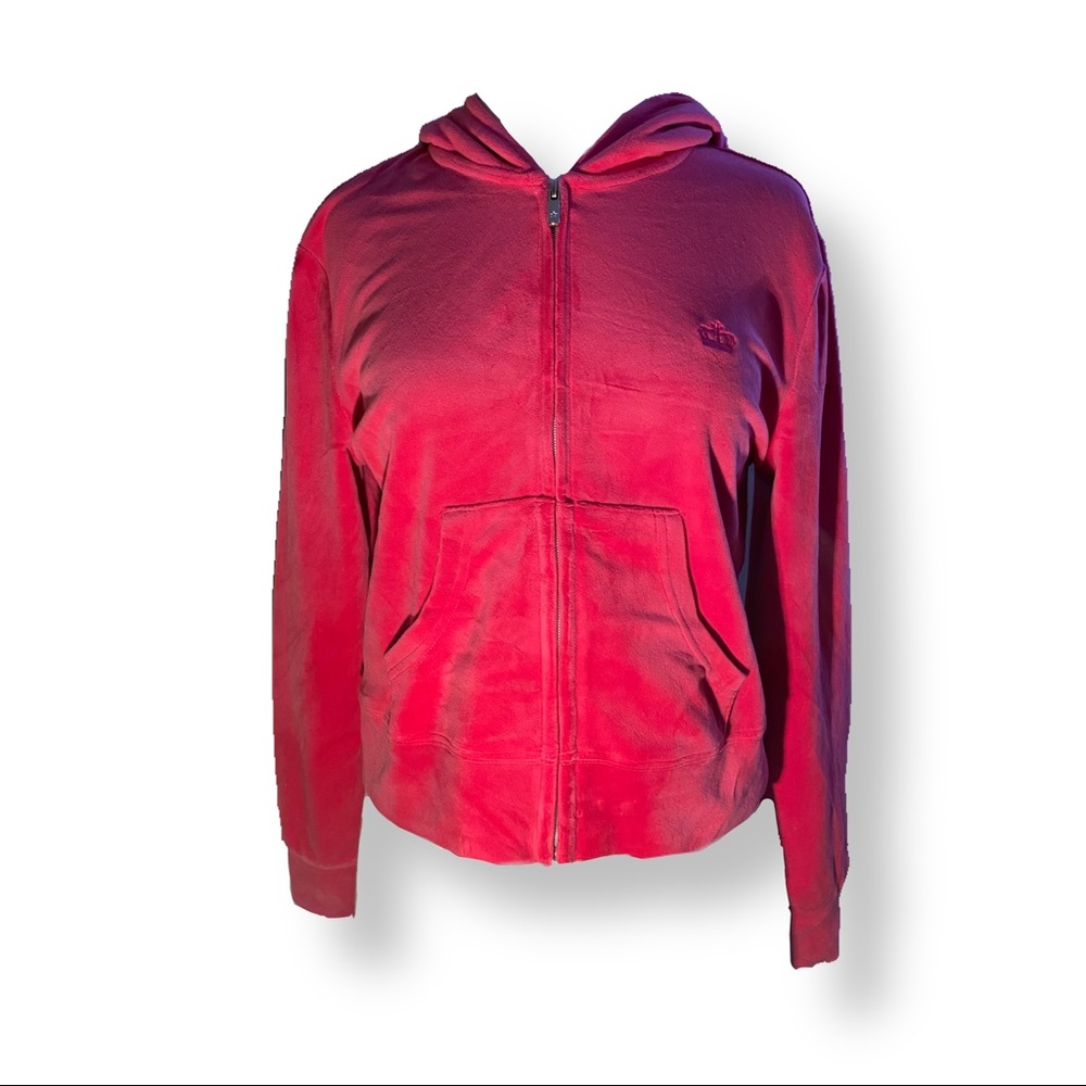 Juicy Couture Velour Zip-Up Hoodie